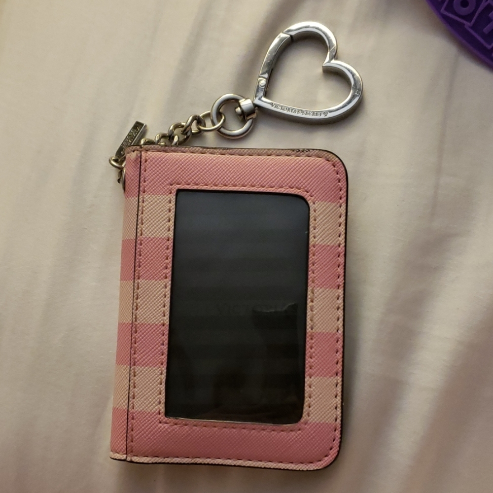 Victoria Secret key chain wallet
